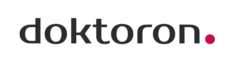 Doktoron.com Siyah Logo
