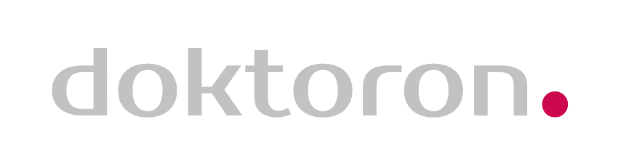 Doktoron.com Siyah Logo